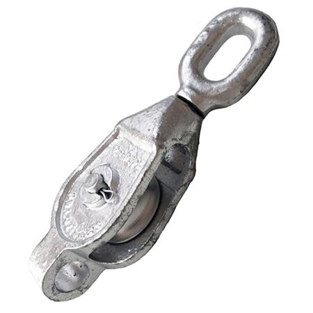 3"-Swivel-Oval-Eye-Galvanised-Malleablle-GMI-Pulley-Block-Single-Sheave