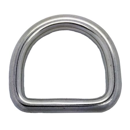 5mm x 50mm Stainless Steel D Ring