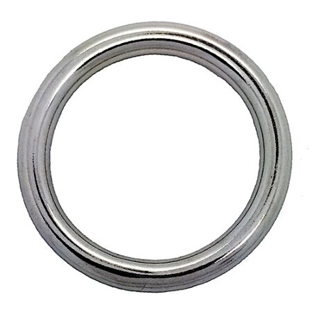 8mm x 40mm Stainless Steel Round Ring