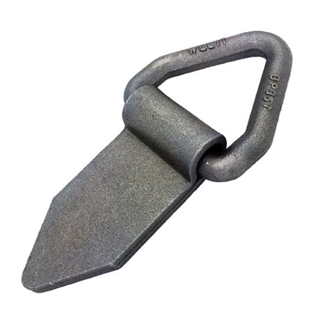 Triangular Lashing Ring On Plate Self Colour