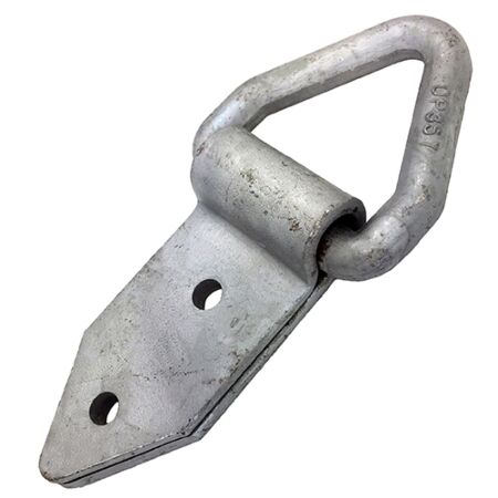 Triangular Lashing Ring On Plate 2 Punched Holes