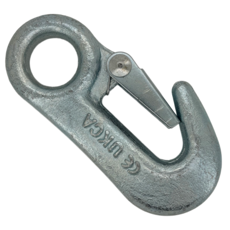 Bright Zinc Plated Steel Winch Hook