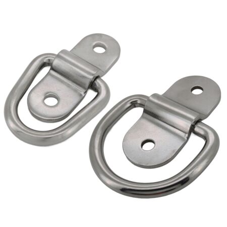 Stainless steel lashing ring plate 6mm 8mm