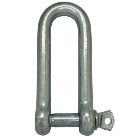 12mm Galvanised Long D Shackle