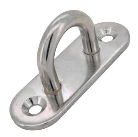 Stainless steel pad eye deck plate 5mm 6mm 8mm
