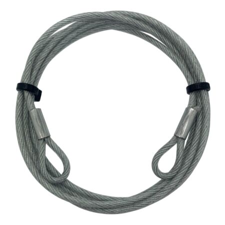 4m Garment Security Cable with Looped Ends