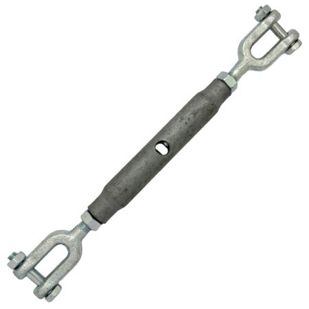 Galvanised rigging screw tensioner jaw/jaw 6mm 8mm 10mm 12mm