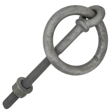 10mm Galvanised Steel Ringbolt