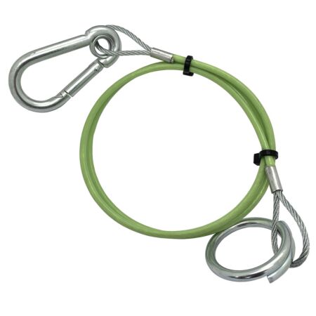 Breakaway Cable with Snap Hook and Overlap Ring