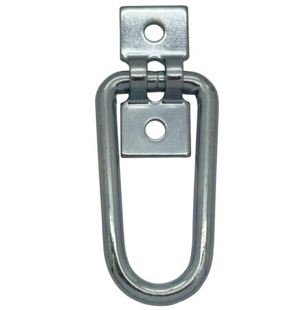 Lashing ring on plate