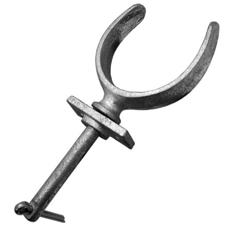 3/8" Galvanised Steel Boat Row Locks and Fixing Plate