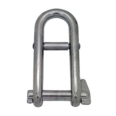Stainless Steel Long Double Bar D Shackles with Locking Pin 