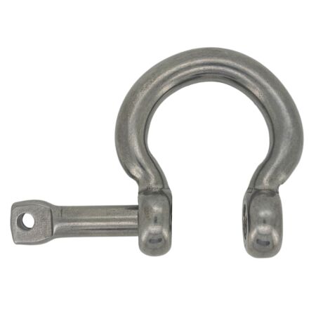 Stainless steel captive pin bow shackle 5mm 6mm 8mm 10mm