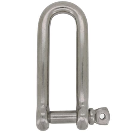 Stainless steel long d shackle 4mm - 12mm
