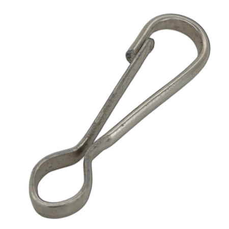 80mm nickel plated simplex dog hook wim wom 