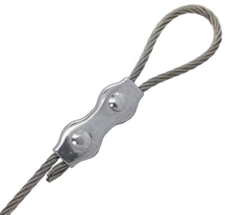 Stainless Steel Duplex Wire Rope Grips