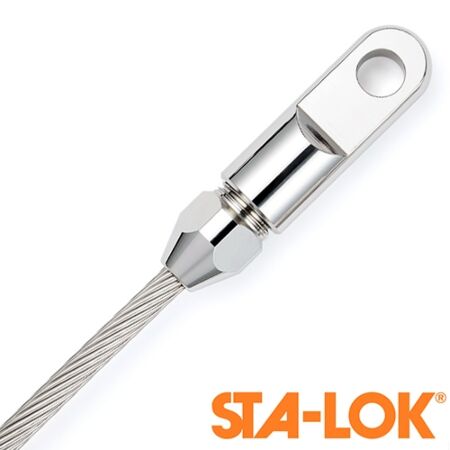 Sta-Lok Swageless Eye Terminal for 3mm Wire Rope