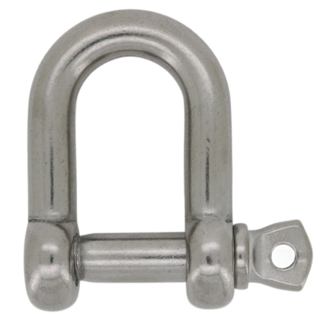 Stainless steel d shackle 3mm - 25mm