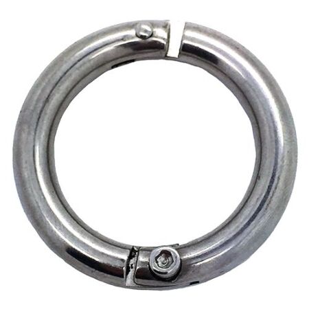 Stainless Steel Lockable Round Rings