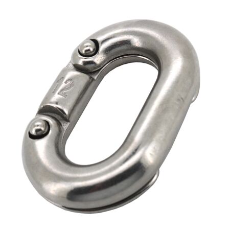 Stainless steel split connecting links 