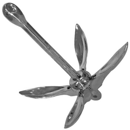 STAINLESS STEEL FOLDING ANCHOR