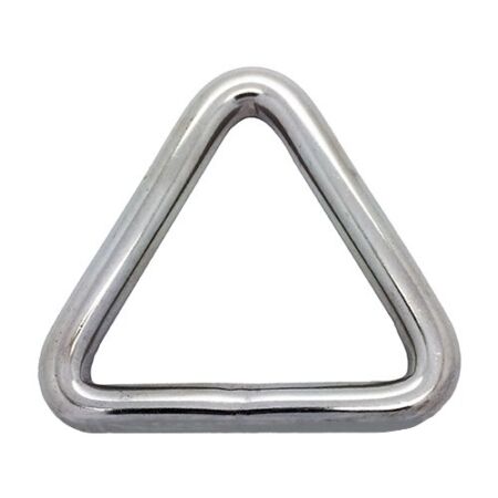 8mm Stainless Steel Triangle Ring