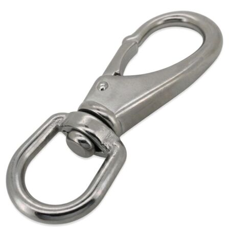 Stainless boat hook to swivel size 1 2 3 
