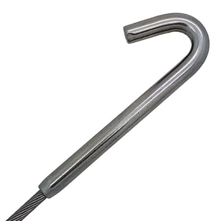 Stainless Steel Wire Rope Swage Hook Terminal