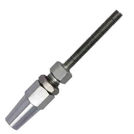 Stainless Steel Wire Rope Swageless Stud Thread Terminal