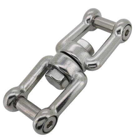 Jaw / jaw swivel flush socket pin anchor swivel 5mm - 19mm