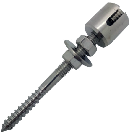 Stainless Steel Wire Rope Clamp Cross Clip For 2mm-8mm Diameter Cable Wall Trellis Support Outdoor Indoor Projects - View #6