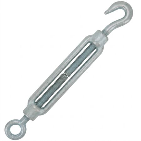 Turnbuckle straining screw hook eye barrel strainer