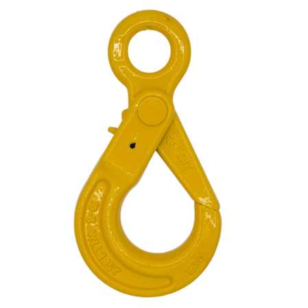 13mm grade 80 auto locking eye hook lifting