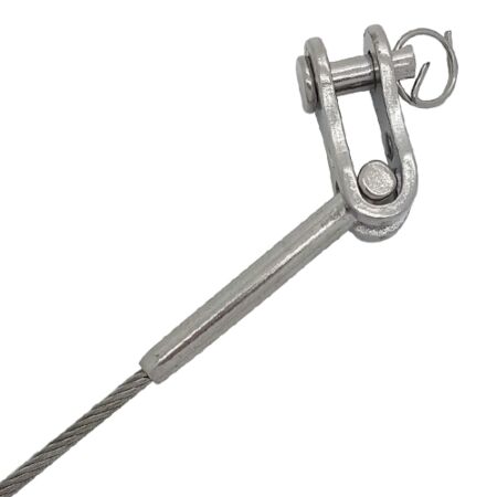 4mm Stainless Steel Wire Rope Swage Toggle Jaw Terminal