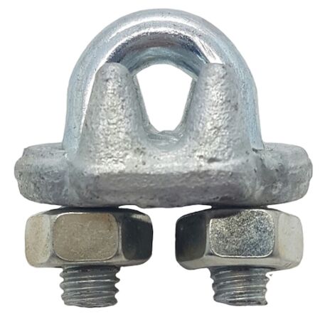 Galvanised Forged Steel Wire Rope Grip US FED Specification FF-C-450 - GS Products