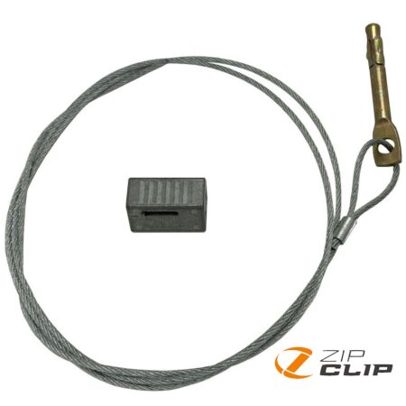Wire Rope Hanging System with Zip Clip