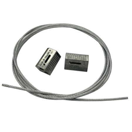 Zip-Clip wire rope catenary - wire catenary 