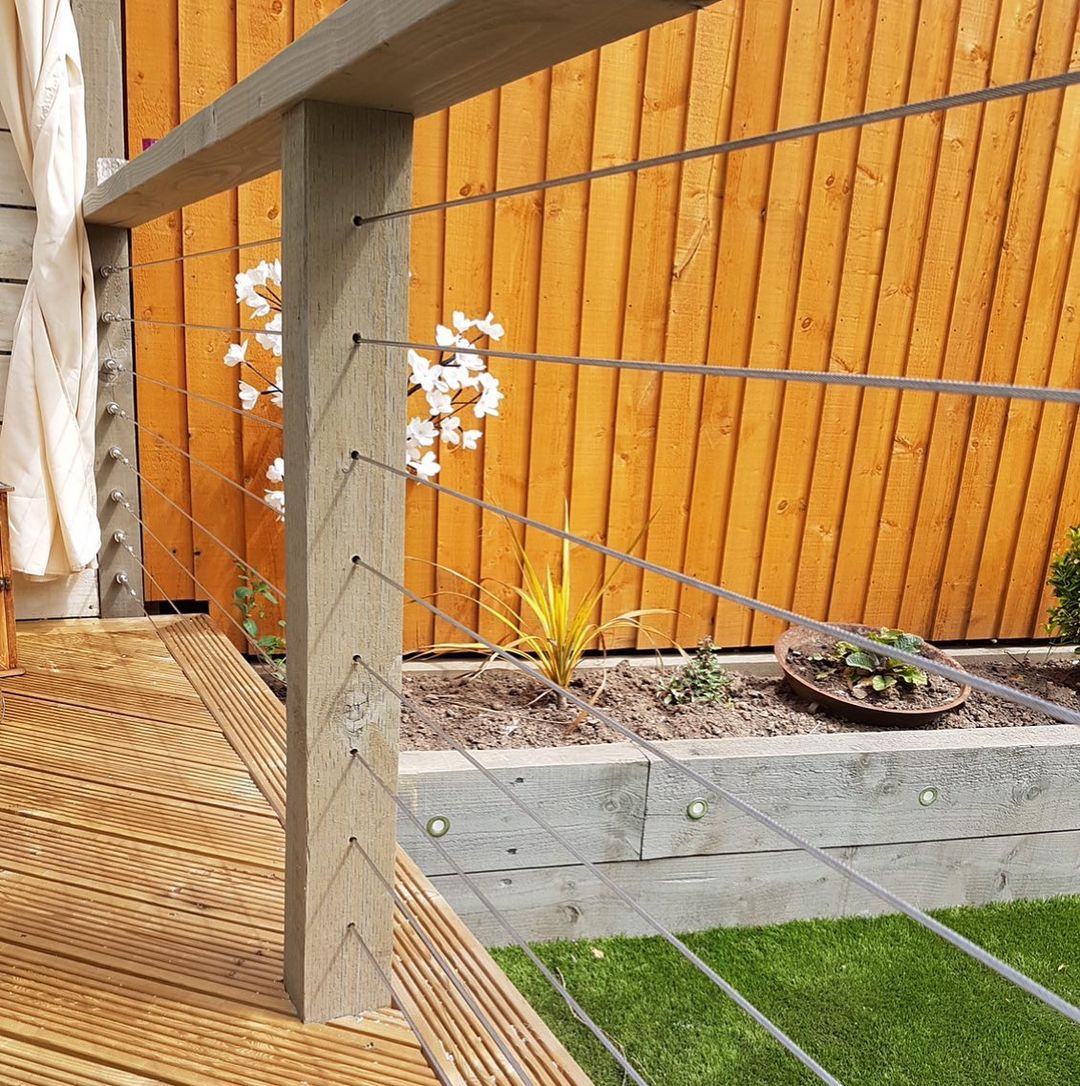 Stainless Steel Wire Balustrade Decking balustrade GS Products
